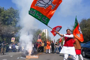 Modi magic sweeps Delhi; BJP crushes AAP to return to power after 27 years