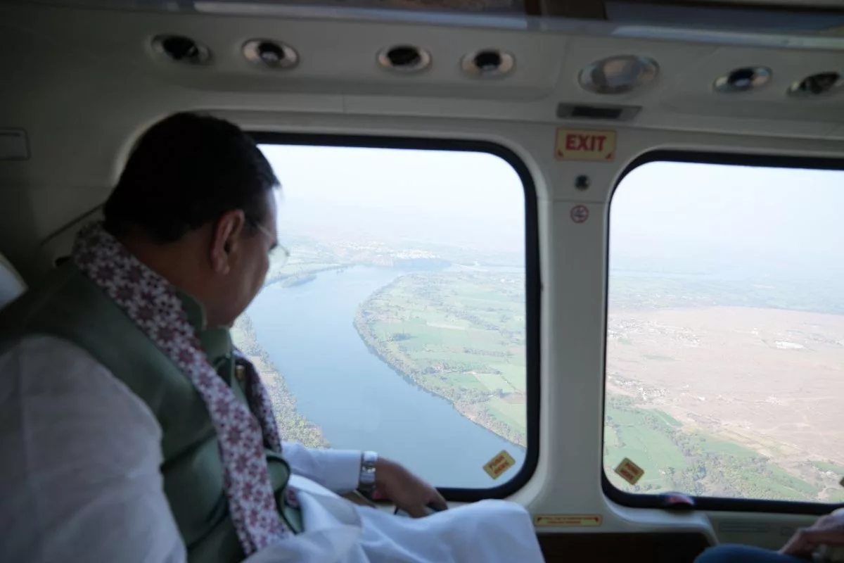 Raj CM visit project site of Rs 8,300-crore water carrier channel