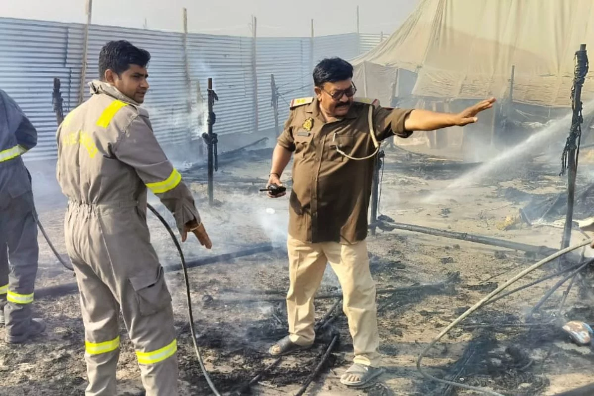 Fire official’s timely response averts major tragedy at Mahakumbh, no casualties reported