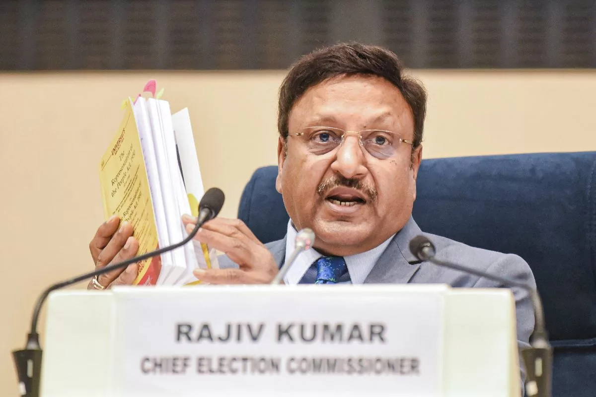 ECI bids farewell to Rajiv Kumar