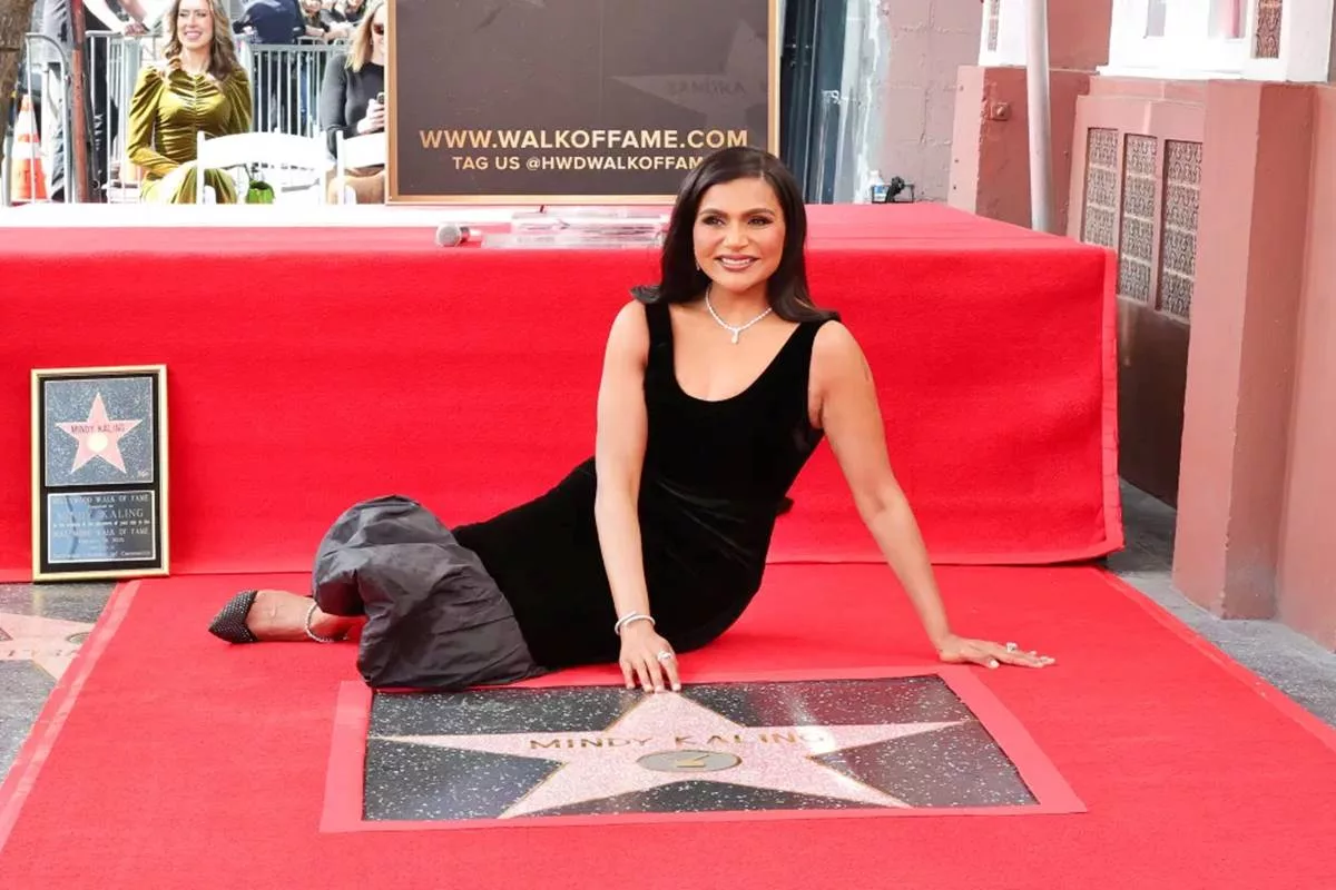 Mindy Kaling becomes first South Asian woman on Hollywood walk of fame