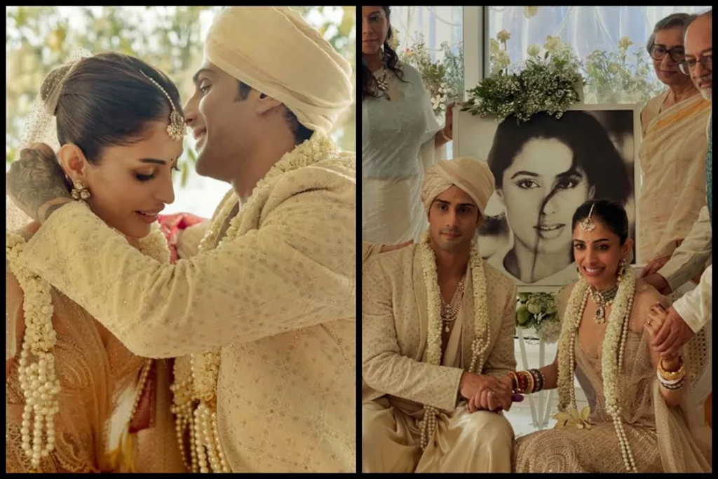 Prateik Babbar marries Priya Banerjee with tribute to Smita Patil, cuts off  family - The Statesman