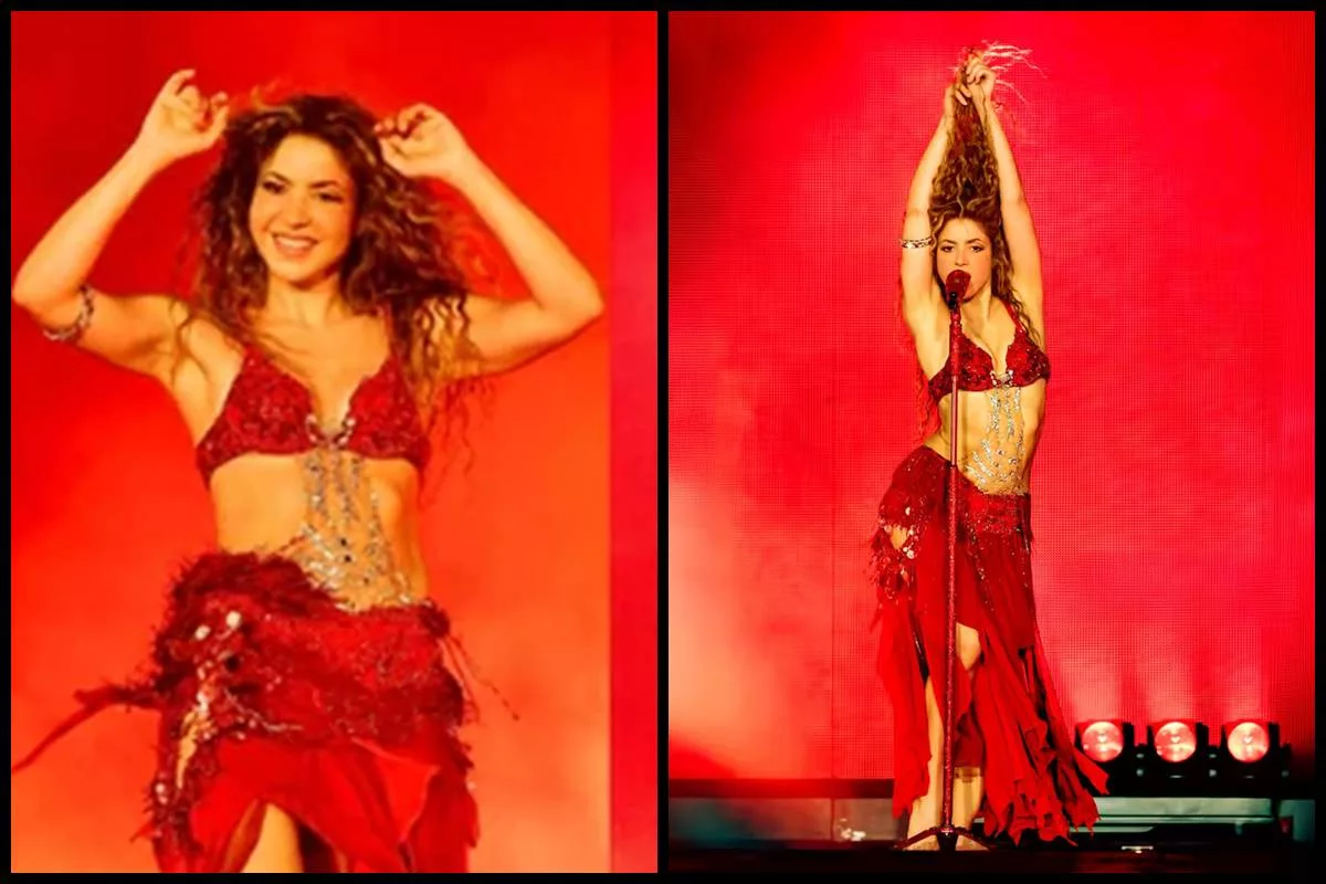 Shakira stuns in Anamika Khanna, Indian fashion takes over the world