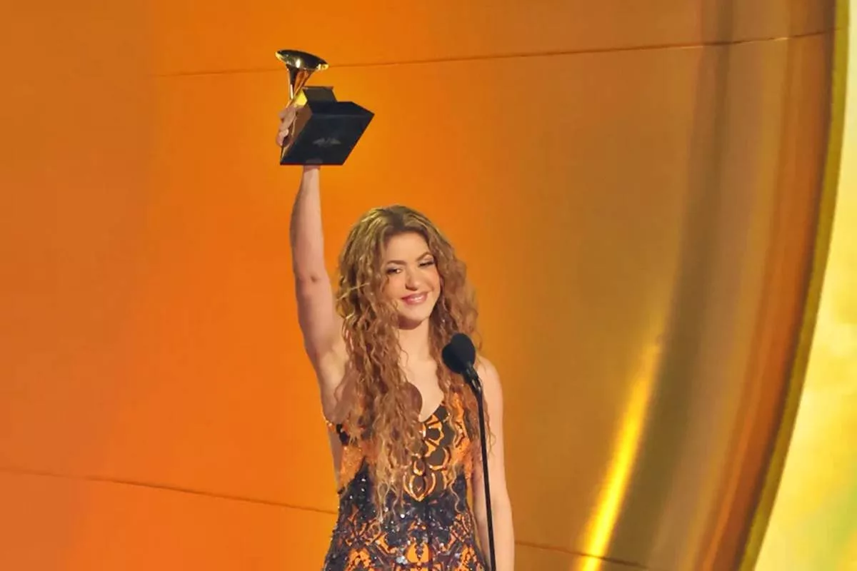 Shakira dedicates Grammy win to immigrants on her birthday