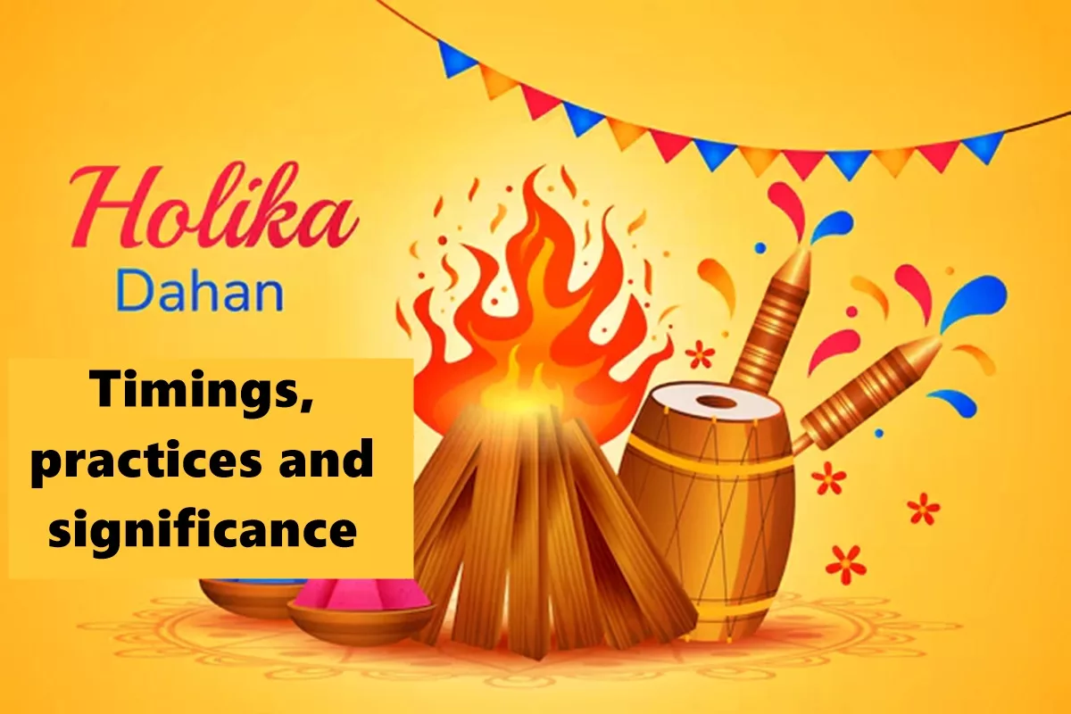 Holika Dahan 2025: Timings, practices and significance