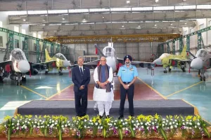 First rear fuselage for LCA Mk1A handed over to HAL