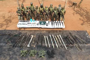 50 weapons, ammunition found in joint operation by Army, other forces in Manipur