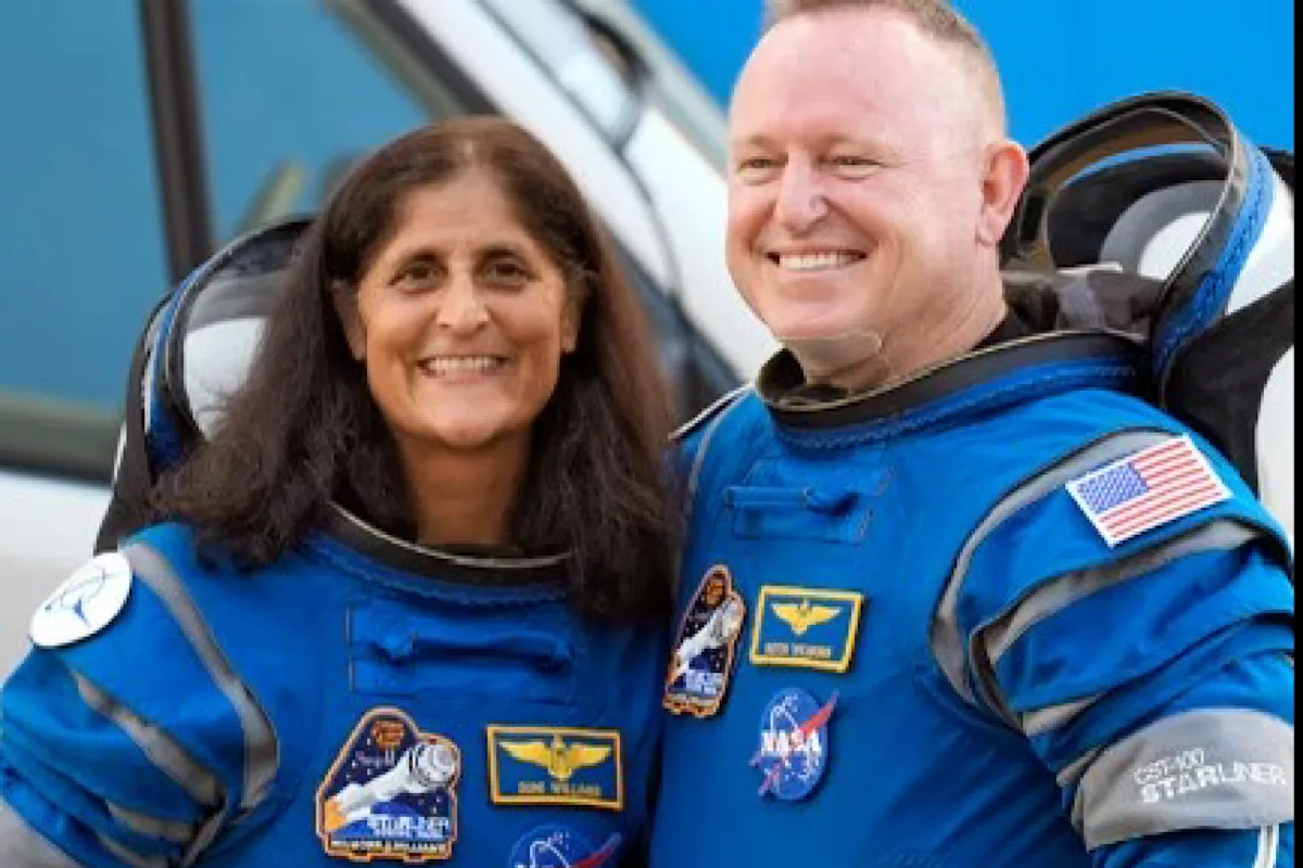 Stranded US astronauts return to Earth, after nine months in space