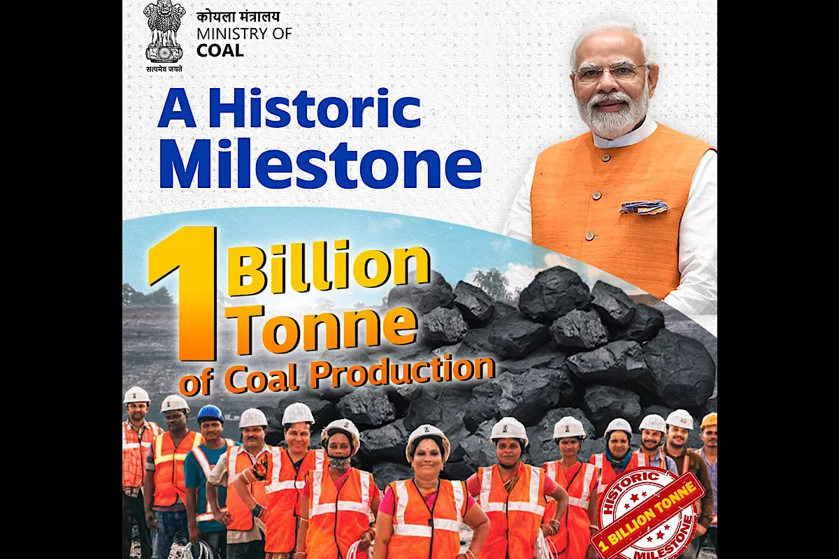 India hits 1 billion tonnes coal production, PM Modi calls it ‘a proud moment’