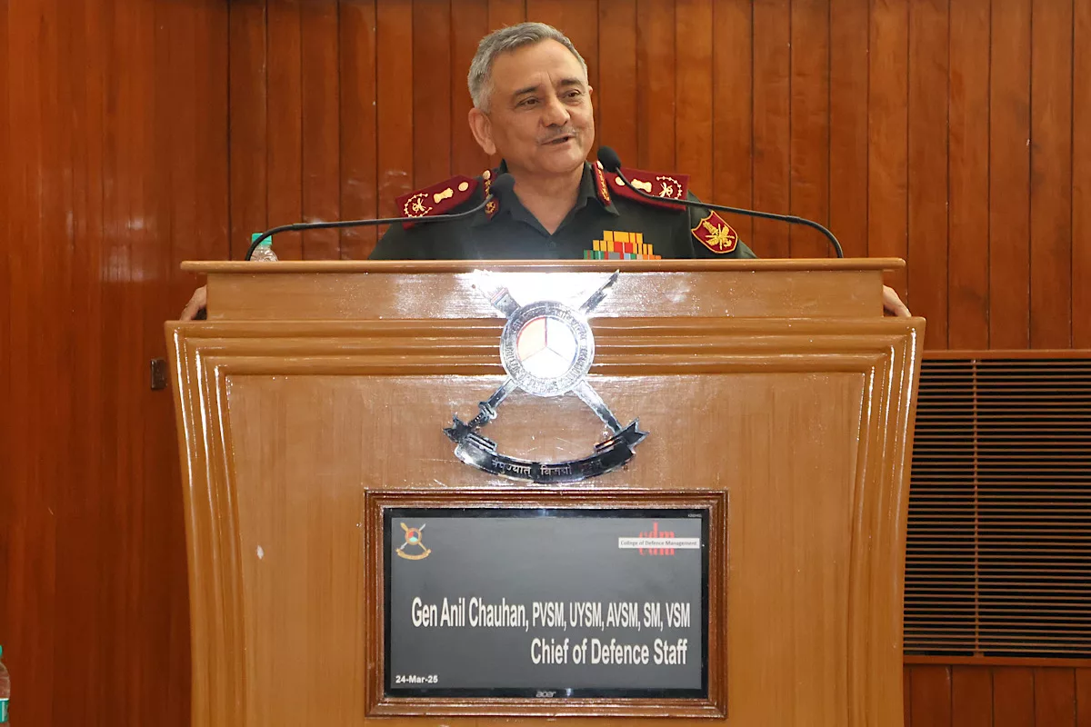 Survival in today’s battle space means adaptability over fitness: Gen Anil Chauhan