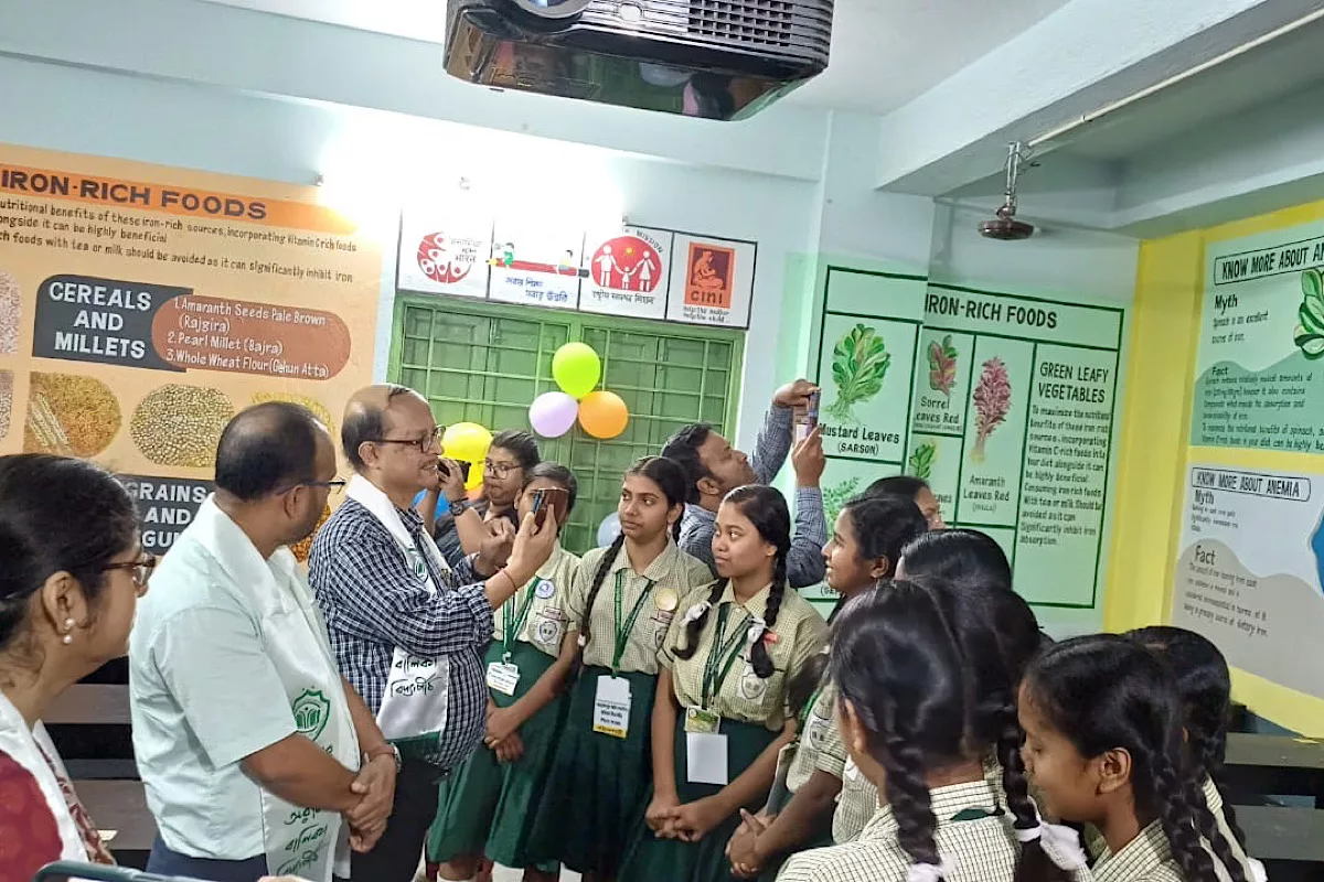 Santoshpur school takes guard against iron deficiency