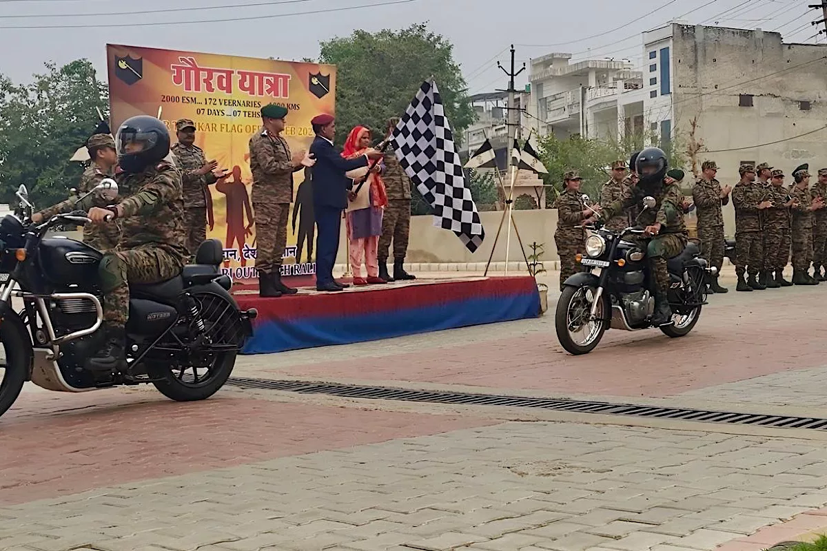 Indian army conducts Gaurav Yatra