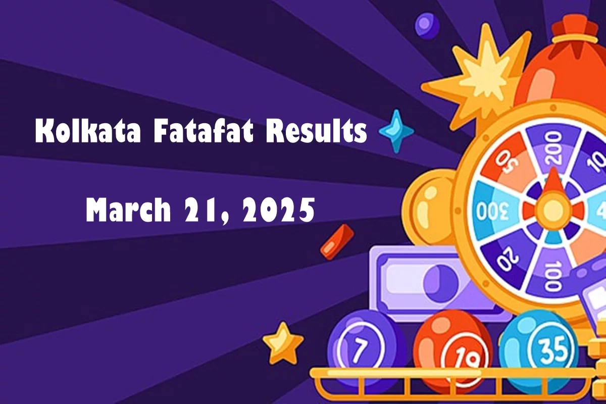 Kolkata Fatafat 21 March results will leave you speechless—Check winning numbers now!