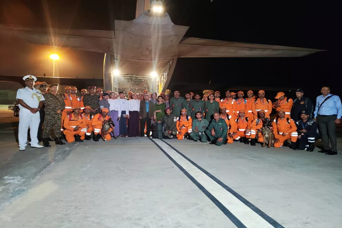 India launches ‘Operation Brahma’ to aid earthquake-hit Myanmar