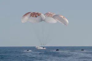 Moment NASA astronauts Sunita Williams, Butch Wilmore, and 2 others made splashdown [WATCH]