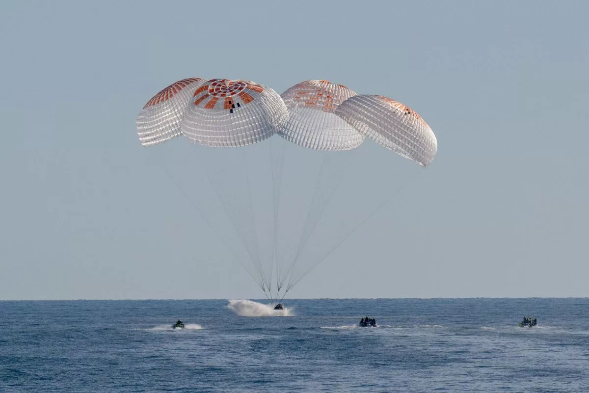 Moment NASA astronauts Sunita Williams, Butch Wilmore, and 2 others made splashdown [WATCH]