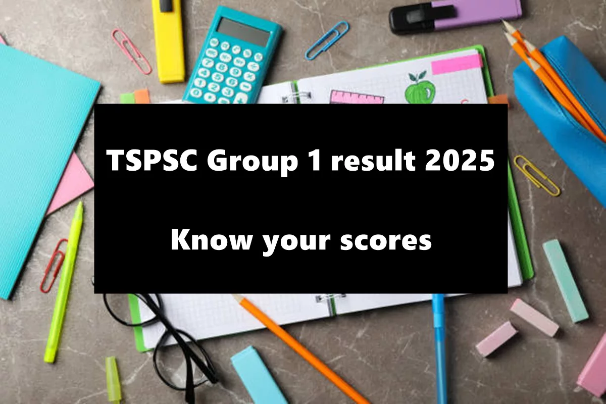 TSPSC Group 1 result 2025 declared: Know your scores and next steps