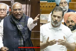 Kharge, Rahul demand discussion in Parl on voters’ list