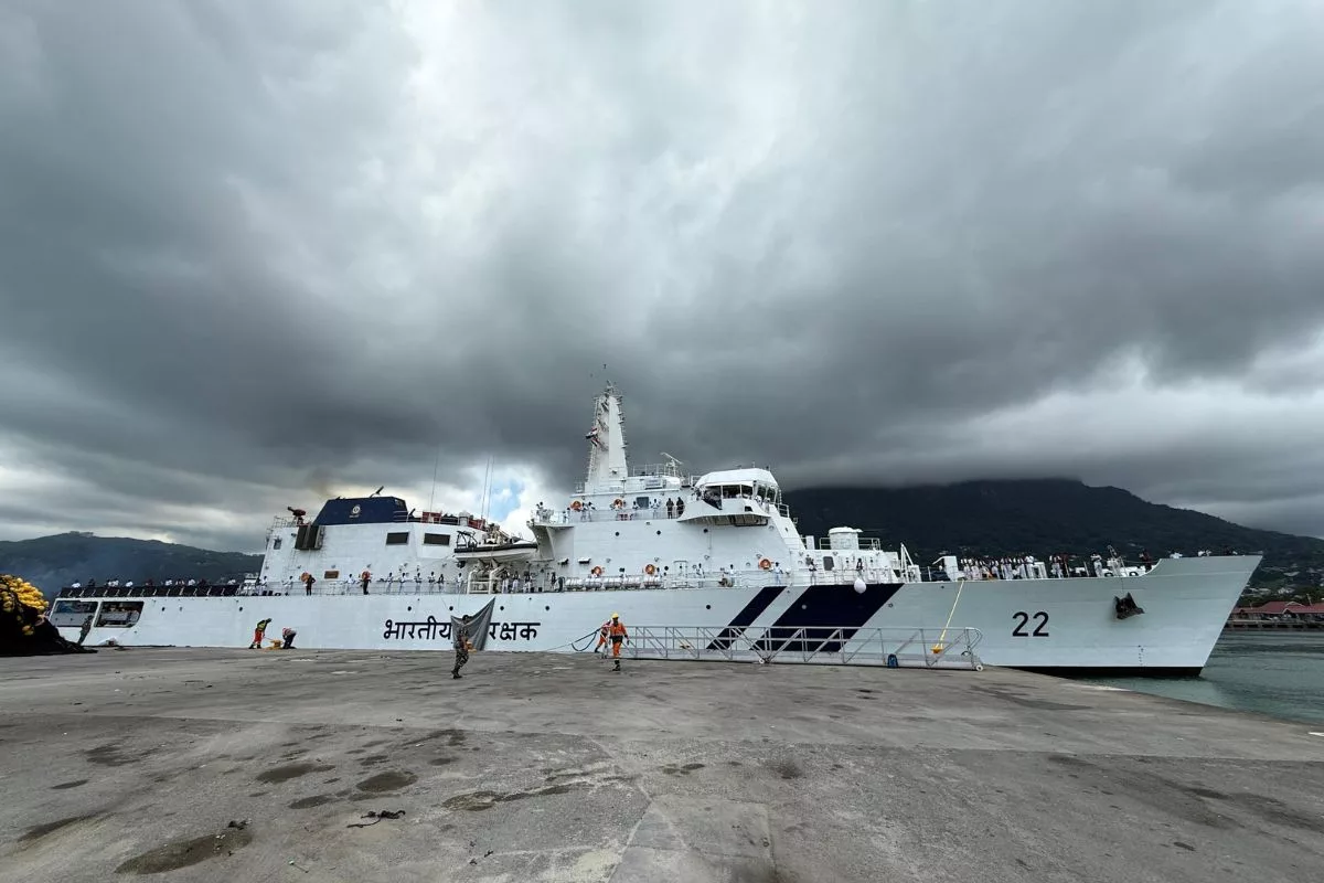 Indian Coast Guard ship in Seychelles to strengthen maritime ties