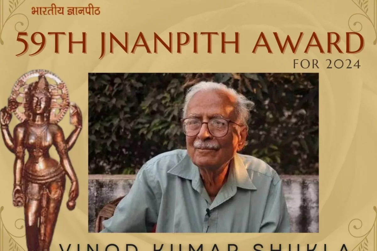 Celebrated poet Vinod Kumar Shukla to receive Jnanpith Award