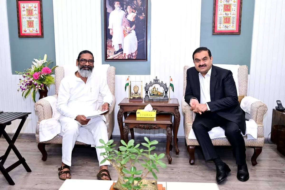 Gautam Adani’s Meeting with Chief Minister Hemant Soren Fuels Speculation