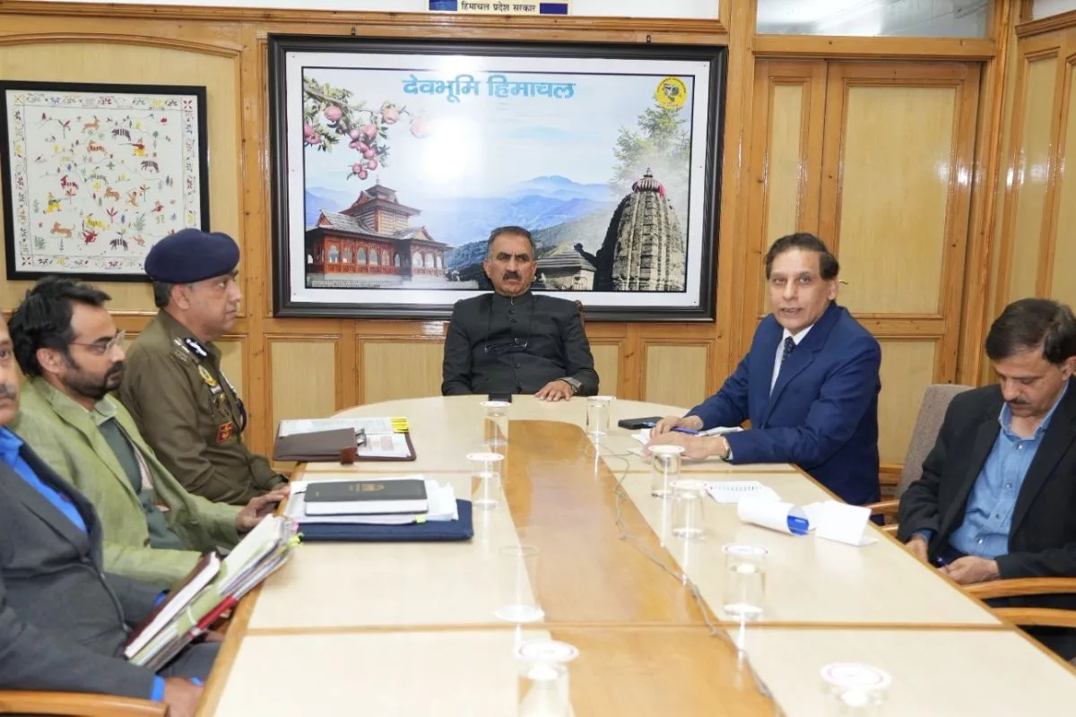 Himachal CM directs District Administration to prepare detailed dossier on drugs network by April 20