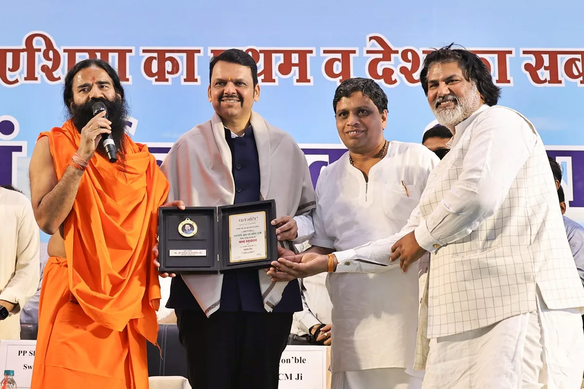 “Farmers are our backbone”: Acharya Balkrishna at Patanjali’s orange plant launch