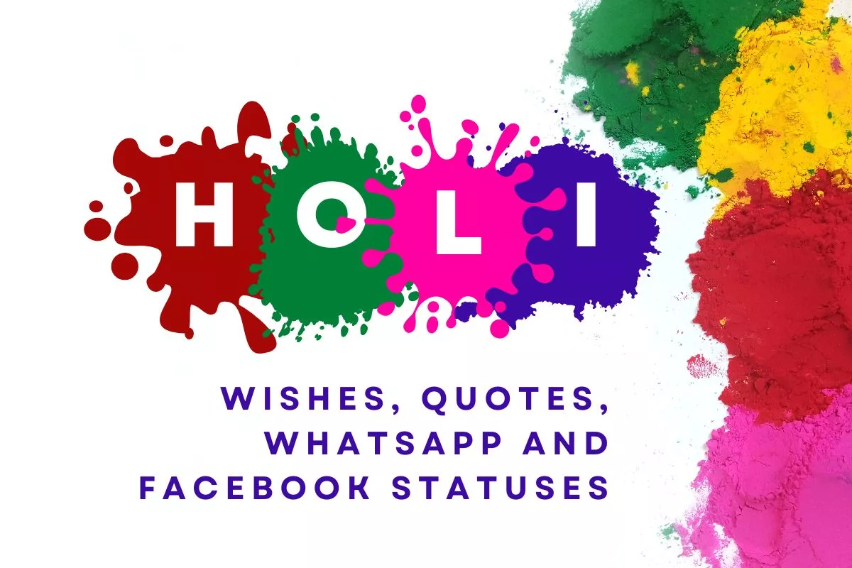 Holi 2025 wishes, quotes, WhatsApp and Facebook statuses to share with family and friends