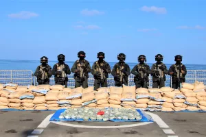 Indian Navy’s warship INS Tarkash seizes 2500 kg narcotics