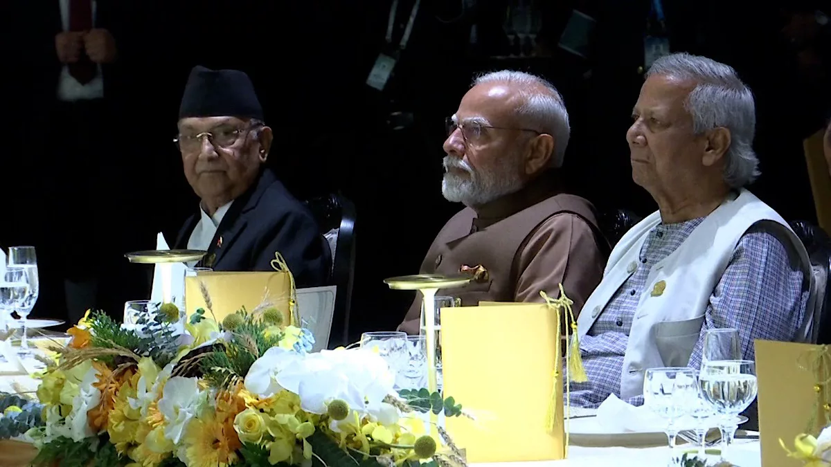 PM Modi, Bangladesh’s Yunus attend BIMSTEC dinner in Bangkok