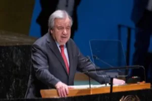 Guterres calls for international help for Myanmar, ending brutal civil conflict