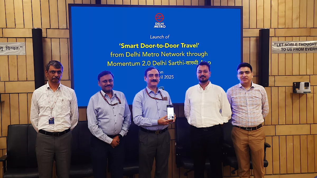 DMRC unveils ‘smart door-to-door travel’ with DMRC Momentum Delhi Sarthi 2.0 app