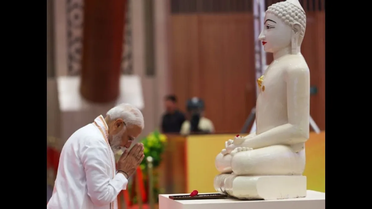 Bhagwan Mahavir’s ideals give strength to countless people, says PM Modi