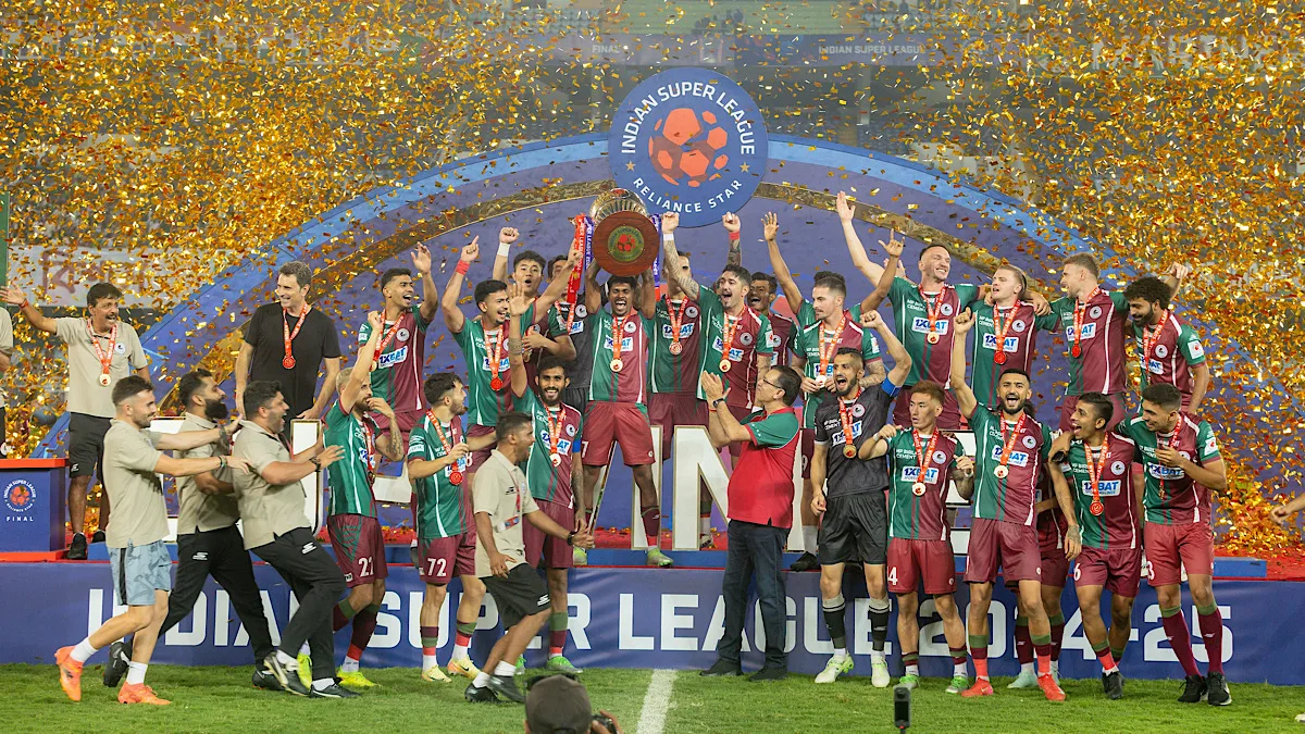 ISL 2024-25: Mohun Bagan SG bag league double with 2-1 win over Bengaluru FC