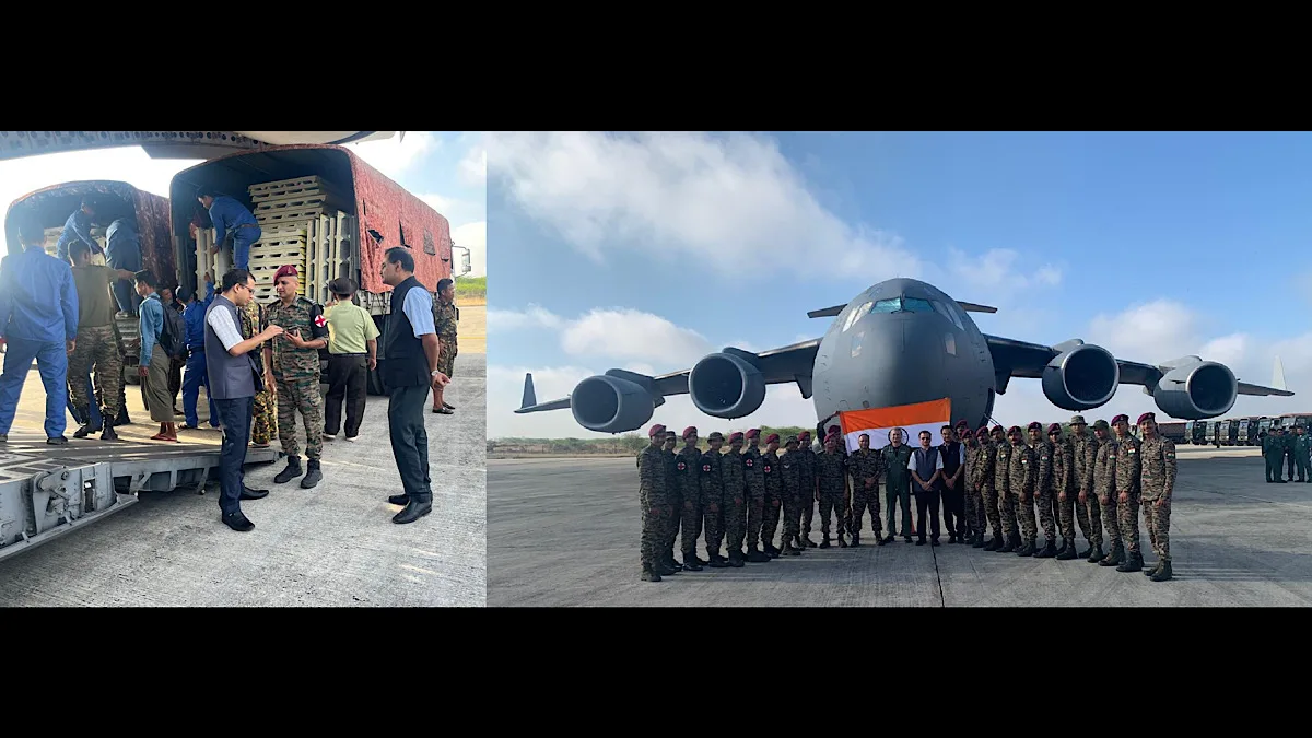 Operation Brahma: Indian sends prefabricated office and housing units to quake-hit Myanmar
