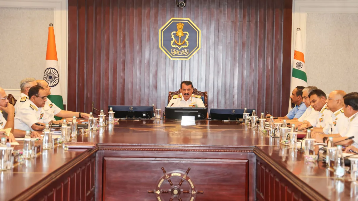 Second phase of ongoing Naval Commanders’ Conference begins in Delhi