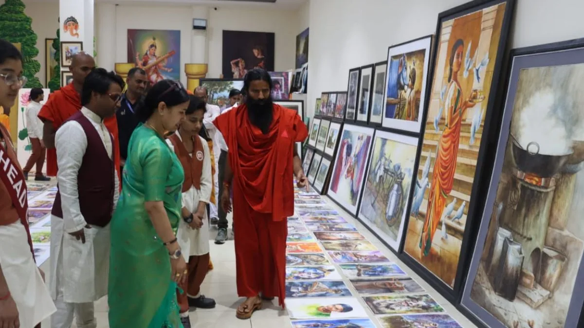 Acharyakulam showcases creativity and innovation during annual exhibition