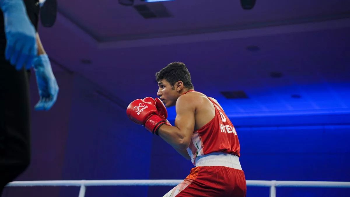 Boxing WC 2025: Hitesh becomes first Indian to reach finals