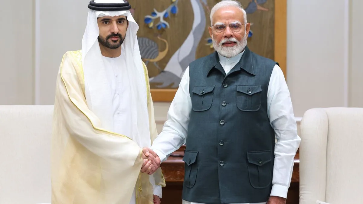 PM meets Dubai Crown Prince; India-UAE to enhance defence cooperation