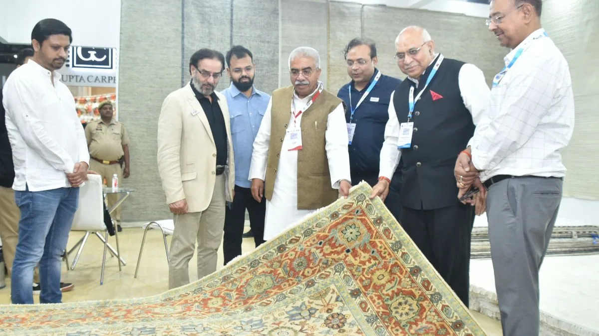 India Carpet Expo sees strong global turnout with 195 international buyers on Day-2