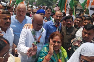 Congress workers stage protest against ED in Patna over National Herald case