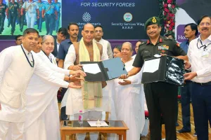 Excel in combat skills, remain mentally strong: Rajnath Singh to soldiers