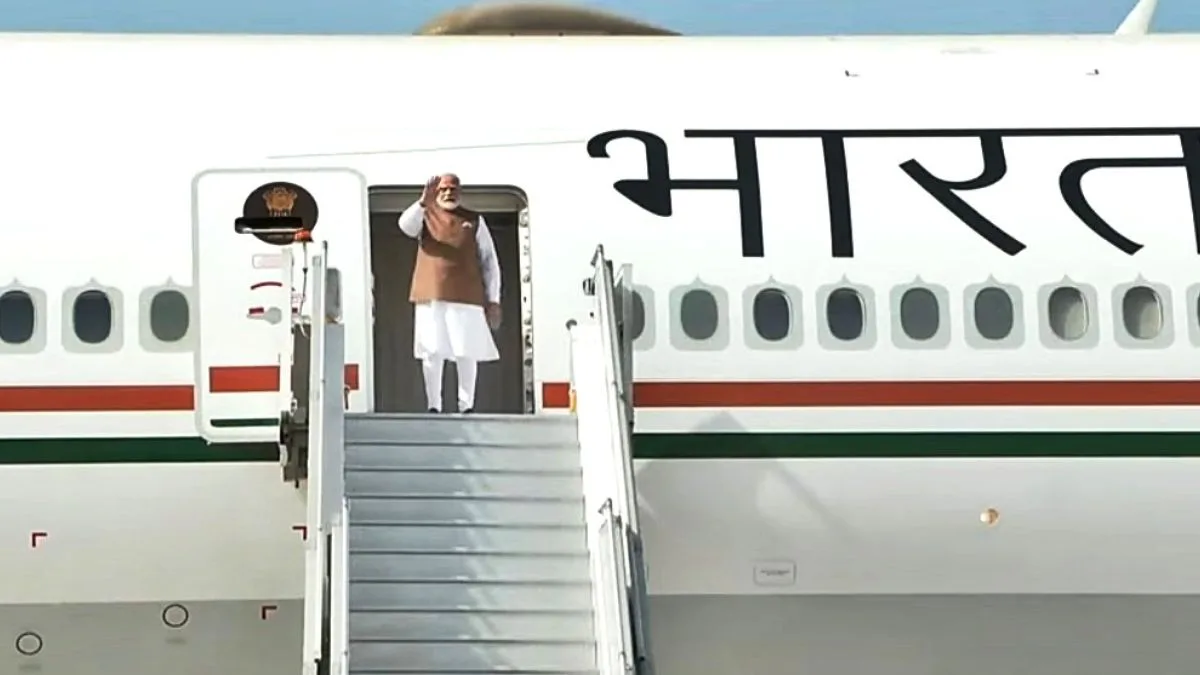 PM Modi leaves for his 2-day visit to  Saudi Arabia