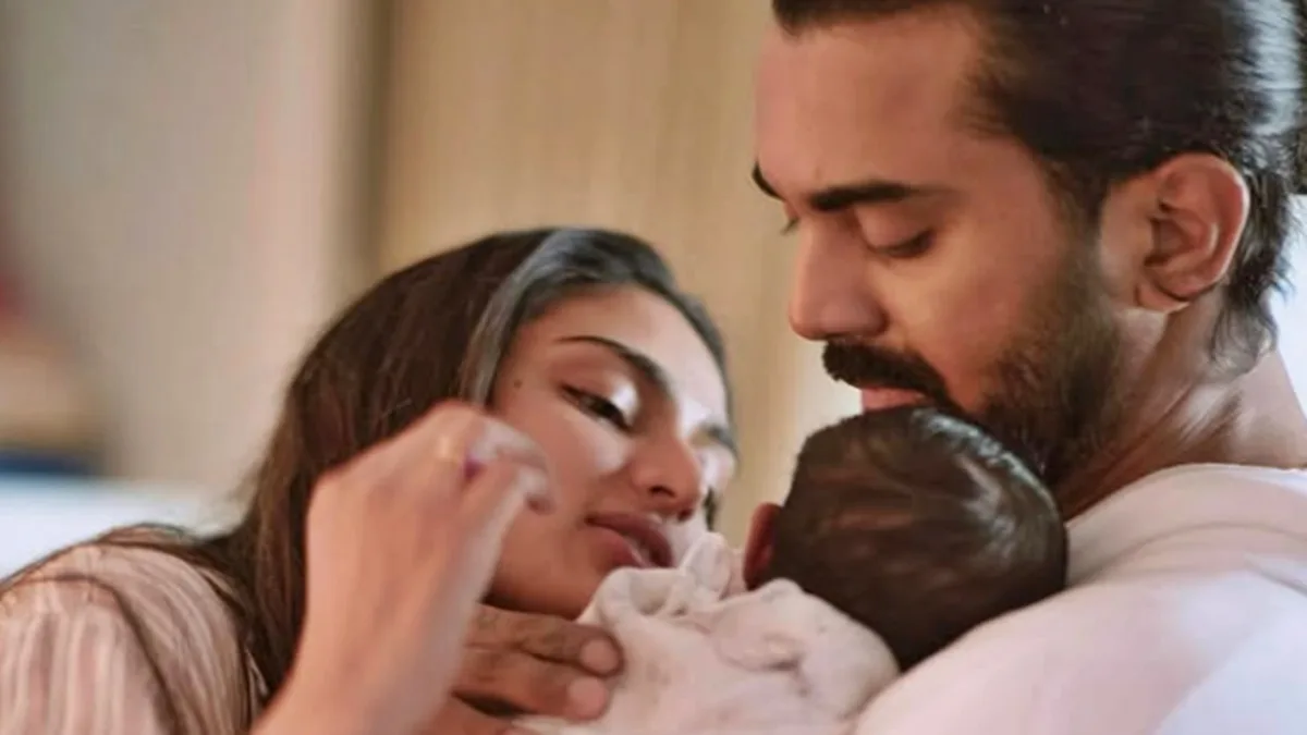 Evaarah is here: KL Rahul and Athiya Shetty reveal daughter’s name