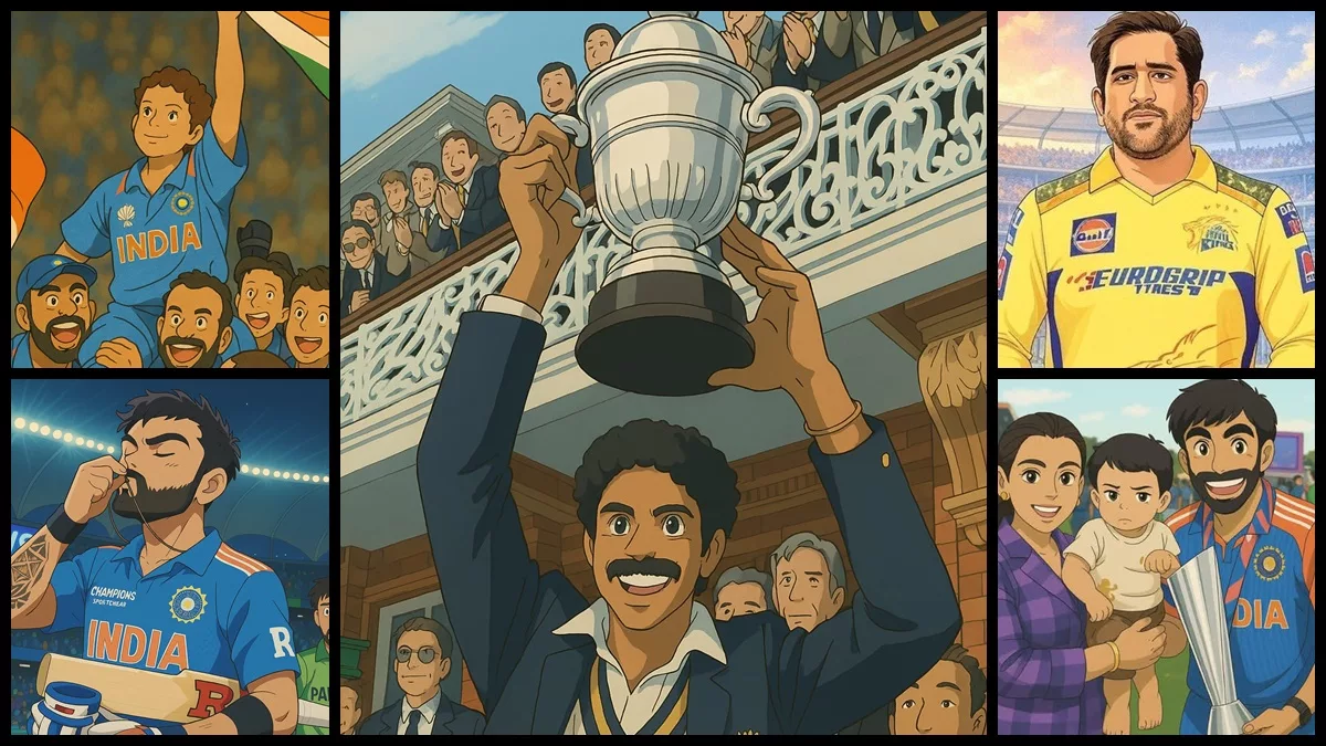 Ghibli style cricket? Tendulkar and fans jump on the AI bandwagon!
