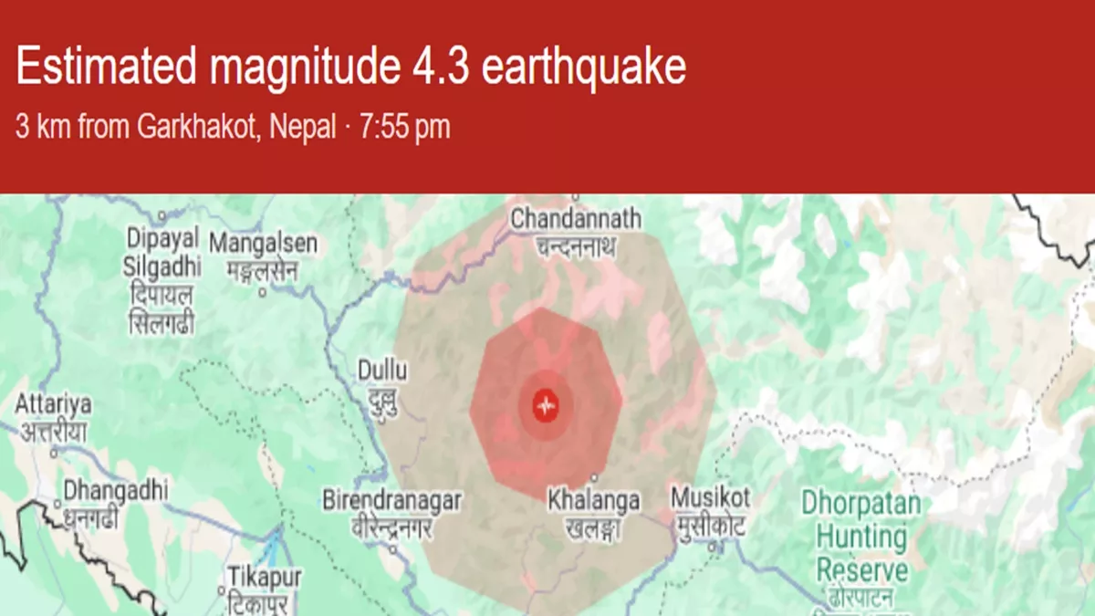 Magnitude 5.0 earthquake hits Nepal, tremors felt in North India including Delhi-NCR